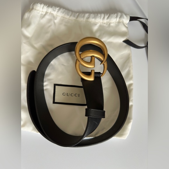 Gucci GG Logo Leather Belt main image 4